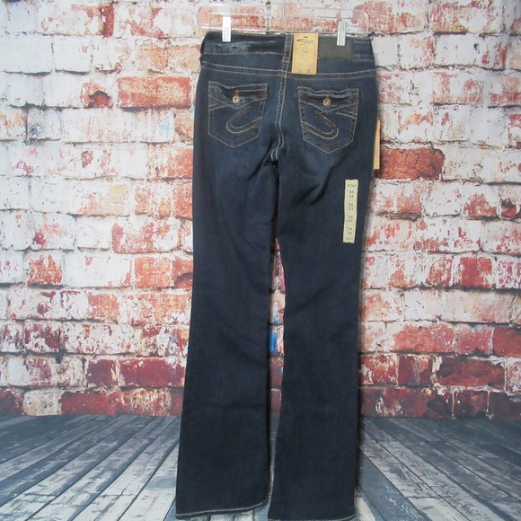 Silver 'Suki' Super Stretch Bootcut Jeans - Picture 2 of 4
